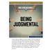 What Jesus Said About...Being Judgmental Study Guide