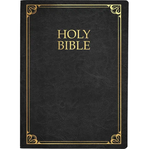 Kjver Family Legacy Holy Bible, Large Print, Black Genuine Leather, Thumb Index: (King James Version Easy Read, Red Letter, Premium Cowhide)