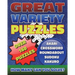 Great Variety Puzzles - Puzzles and Games Puzzle Book: Use this fantastic variety puzzle book for adults as well as sharp minds to challenge your brai