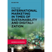 International Marketing in Times of Sustainability and Digitalization