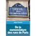 De la nomenclature des rues de Paris