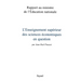 L'Enseignement supérieur de l'économie en question