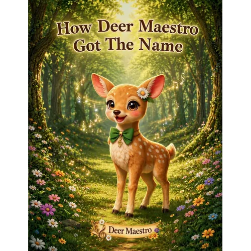 How Deer Maestro Got The Name: A Neurodiversity-Friendly Picture Book About Acceptance and Music