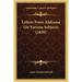 Letters From Alabama On Various Subjects (1830)