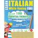 Learn Italian While Having Fun! - Advanced: Intermediate to Practiced - Study 100 Essential Thematics with Word Search Puzzles - Vol.1