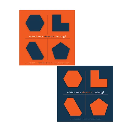 Which One Doesn't Belong?: A Shapes Book, Teacher's Guide with Student Book