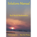 Solutions Manual: Real World Mathematics