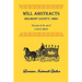 Will Abstracts, Belmont County, Ohio, Volumes A, B, and C (1810-1827)