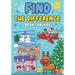 Find the difference book for kids: Christmas Special Spot, seek and find to develop children's observation and concentration Fun and colorful activity