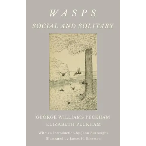 Wasps - Social and Solitary;With an Introduction by John Burroughs - Illustrated by James H. Emerton
