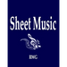 Sheet Music: 50 Pages 8.5" X 11"