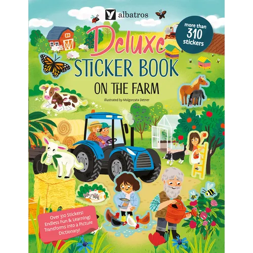 Deluxe Sticker Book: On the Farm