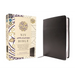 NIV Application Bible, European Bonded Leather, Black, Red Letter, Comfort Print: Bringing the Ancient Message of the Bible Into Your World