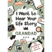 I Want to Hear Your Life Story Grandad: My grandfather's book of memories.