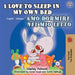 I Love to Sleep in My Own Bed Amo dormire nel mio letto: English Italian Bilingual Book
