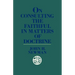 On Consulting the Faithful in Matters of Doctrine