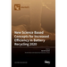 New Science Based Concepts for Increased Efficiency in Battery Recycling 2020