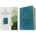 NLT Life Application Study Bible, Third Edition, Large Print (Leatherlike, Teal Blue)