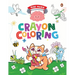 Mind Mania: Crayon Coloring: Fun and Interactive Activity Book for Preschool Kids, Toddlers Includes Dot to Dot Coloring, Copy Coloring and Number Col