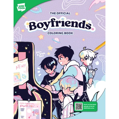 The Official Boyfriends. Coloring Book: 46 Original Illustrations to Color and Enjoy