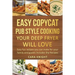 Easy Copycat Pub Style Cooking Your Deep fryer will Love: Easy fun recipes you can make for your family and guests Includes Dip Recipes