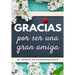 Gracias por ser una gran amiga: Mi regalo de agradecimiento: Libro de Regalo a todo color Preguntas Guiadas 6.61 x 9.61 pulgadas