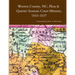 Warren County, NC, Pleas & Quarter Sessions Court Minutes, 1833-1837
