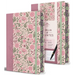 Biblia de Apuntes Rvr 1960. Tapa Dura, Rosada Con Flores / Spanish Journalling Bible Rvr 1960 Hardcover Pink with Flowers