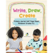 Write, Draw, Create Primary Journal Half Page Ruled Notebook Grades K-2