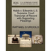 Habib V. Edwards U.S. Supreme Court Transcript of Record with Supporting Pleadings
