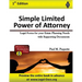 Simple Power of Attorney: Fillable Legal Forms for your Estate Planning Needs with Supporting Documents