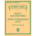 Piano Masterworks - Upper Intermediate Level: Schirmer's Library of Musical Classics Vol. 2111