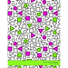 Graph Paper Notebook 0.5 CM Squares: 8.5x11 Notebook Not eBook with Neo-Memphis Cover, Graph Paper Notebook with 0.5 CM Squares, Ideal for Math, Handw