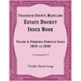 Frederick County, Maryland Estate Docket Index Book, Volume 4: Combined Compiled Index, 1815-ca 1950