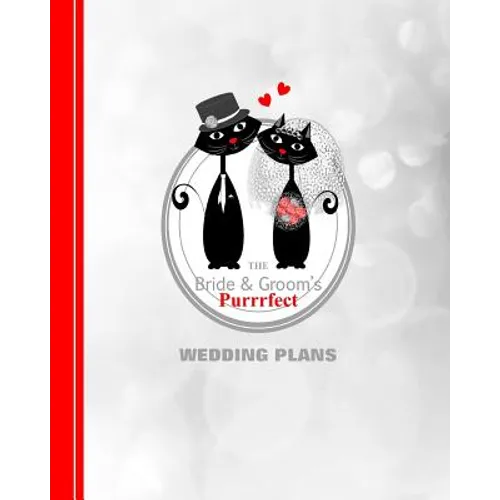 The Bride & Grooms Purrrfect Wedding Plans: Cartoon Cats