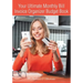 Your Ultimate Monthly Bill Invoice Organizer Budget Book