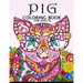 Pig Coloring Book for Adults: Cute Animal Stress-relief Coloring Book For Adults and Grown-ups
