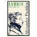 Lyrics: Volume 4 (1829-37)