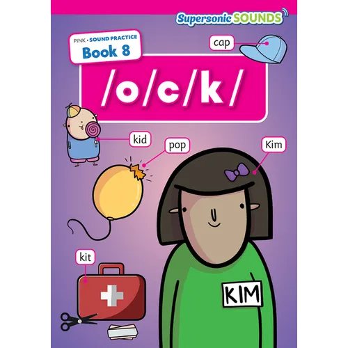 Pink Sound Practice Book 8 /O/C/K