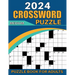 2024 Medium Crossword Puzzle Book for Adults: Medium Crossword Puzzles Book For Adults And Seniors, Beautiful Crossword Puzzle Book For Puzzle Lovers