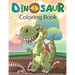 Dinosaur Coloring Book: Cute and Fun Dinosaur Colouring Book for Kids & Toddlers, Preschoolers, Childrens Activity Books Ages 4-8