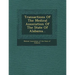 Transactions of the Medical Association of the State of Alabama...