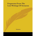Fragments From The Lost Writings Of Irenaeus