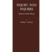 Inquiry Into Inquiries: Essays in Social Theory