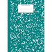 Marble Notebook A4: Teal Marble College Ruled Journal