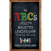 The ABC's of Youth Ministry Leadership