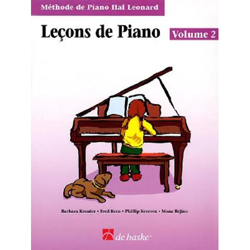 Piano Lessons Book 2 - French Edition: Hal Leonard Student Piano Library