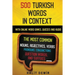 500 Turkish Words in Context