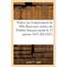 Notice Sur l'Enterrement de Mlle Raucourt, Actrice Du Théâtre Français, Morte Le 15 Janvier 1815
