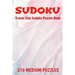 Sudoku Travel Size Puzzle Book 270 Medium Puzzles: 6" X 9" Softcover Puzzles To Challenge The Brain Solutions Included